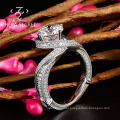 Hot Sale Classic Gic Certification Rings Women Jewelry Luxurious Diamond Ring